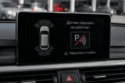 Что делать, если не работает датчик парковки?